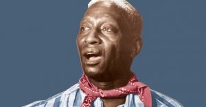 famous singer, songwriter and guitarist Huddie Lead Belly Ledbetter