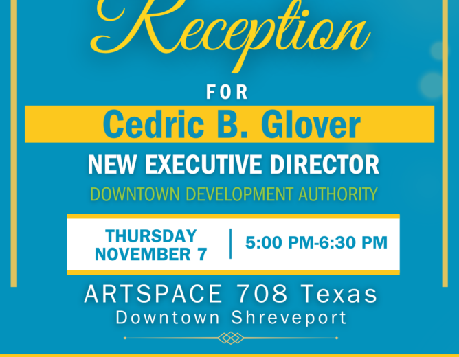 Welcome Reception for Cedric B. Glover