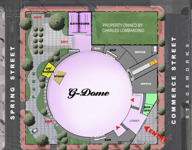 G-Dome Zoning Approved for Downtown Shreveport