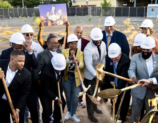 Groundbreaking of the G-Dome